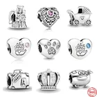 Бусина для браслета из серебра 2021 пробы, подвеска в виде ребенка