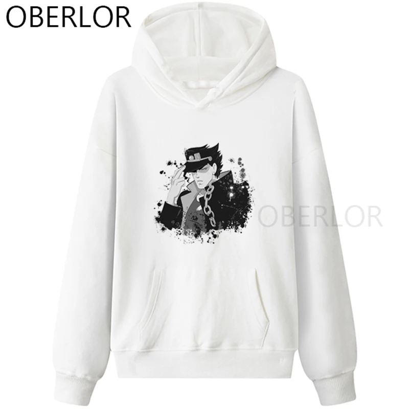 

Осенние свободные крутые женские толстовки Jotaro с длинным рукавом и чернилами, повседневные осенние женские свитера, мужские толстовки, топ...