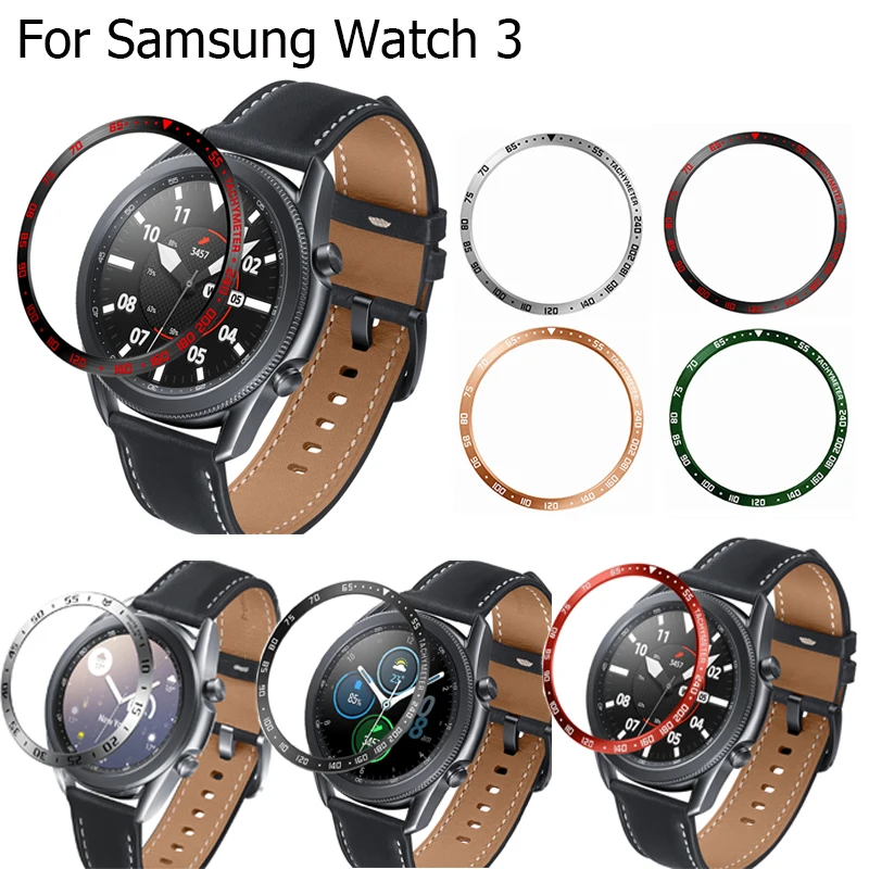 

For Samsung Galaxy Watch 3 41mm/45mm Stainless Steel Metal Bezel Ring Case Frame Protection Cover For Samsung Galaxy Watch 3