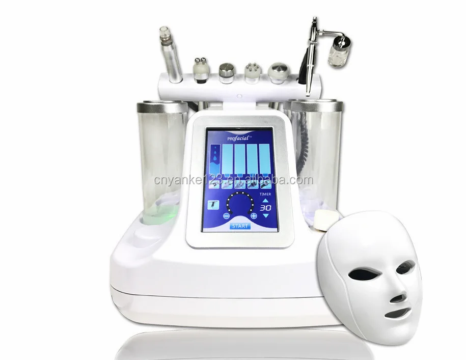 

Новинка 2021, 7 в 1, многофункциональный аппарат для очистки лица струей воды, портативное небольшое косметическое устройство с пузырьками