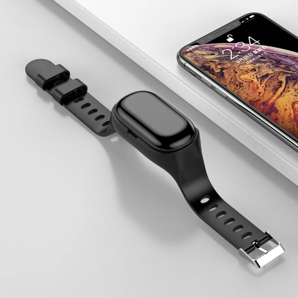 Новейшая bluetooth гарнитура AI smart watc трекер здоровья шагомер фитнес браслет умный