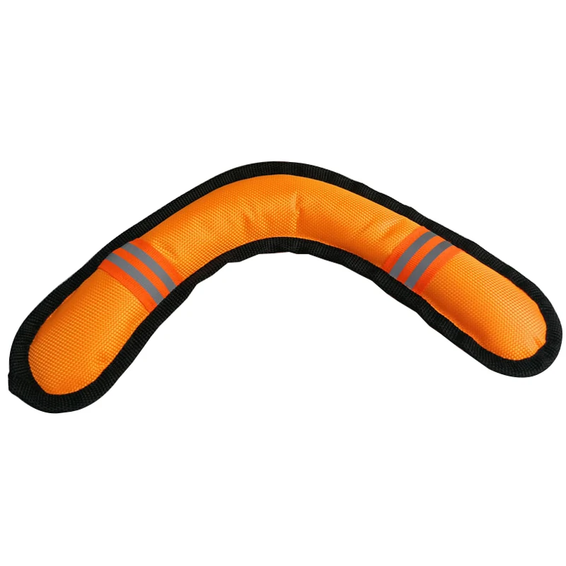 

Dog Flying Discs Toys Reflective Boomerang Bite Resistant Pet Training Darts Chew Toy For Small Medium Large Dogs