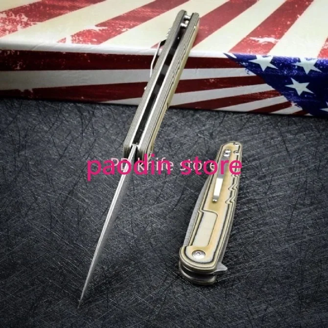 Складной нож VG10 многофункциональный Боевой клинок с шарикоподшипником и