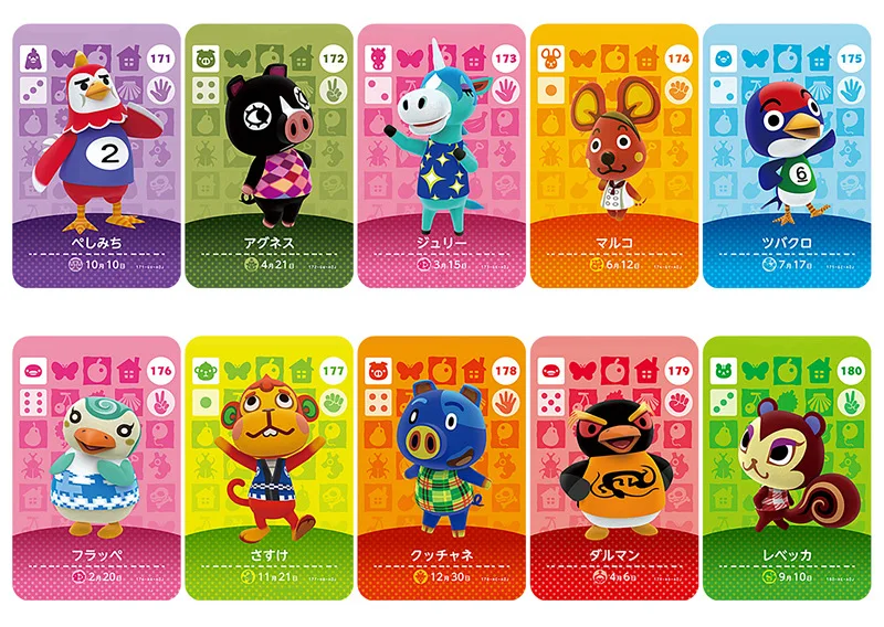 Series2(141-180) карточка для скрещивания животных Amiibo NS игр | Игрушки и хобби