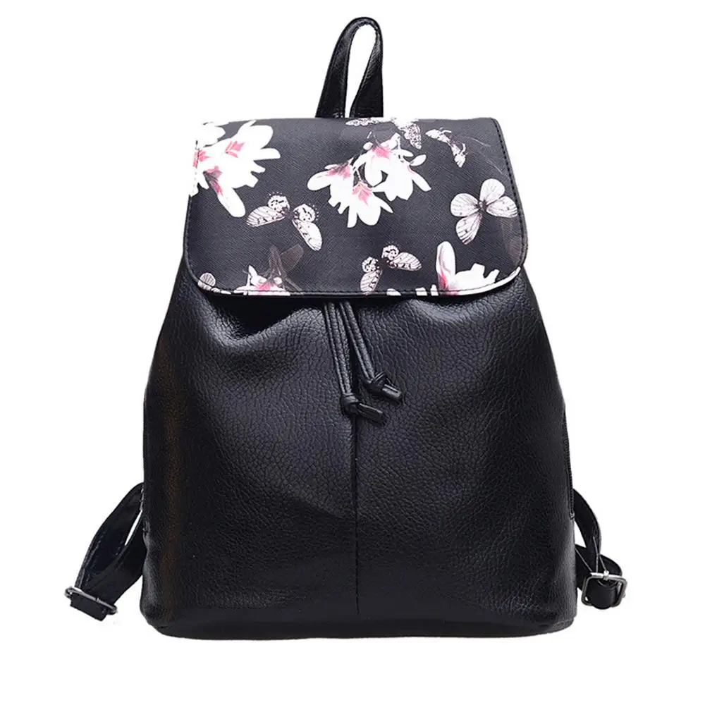 Модный рюкзак из искусственной кожи для колледжа уличные дорожные сумки Дамский