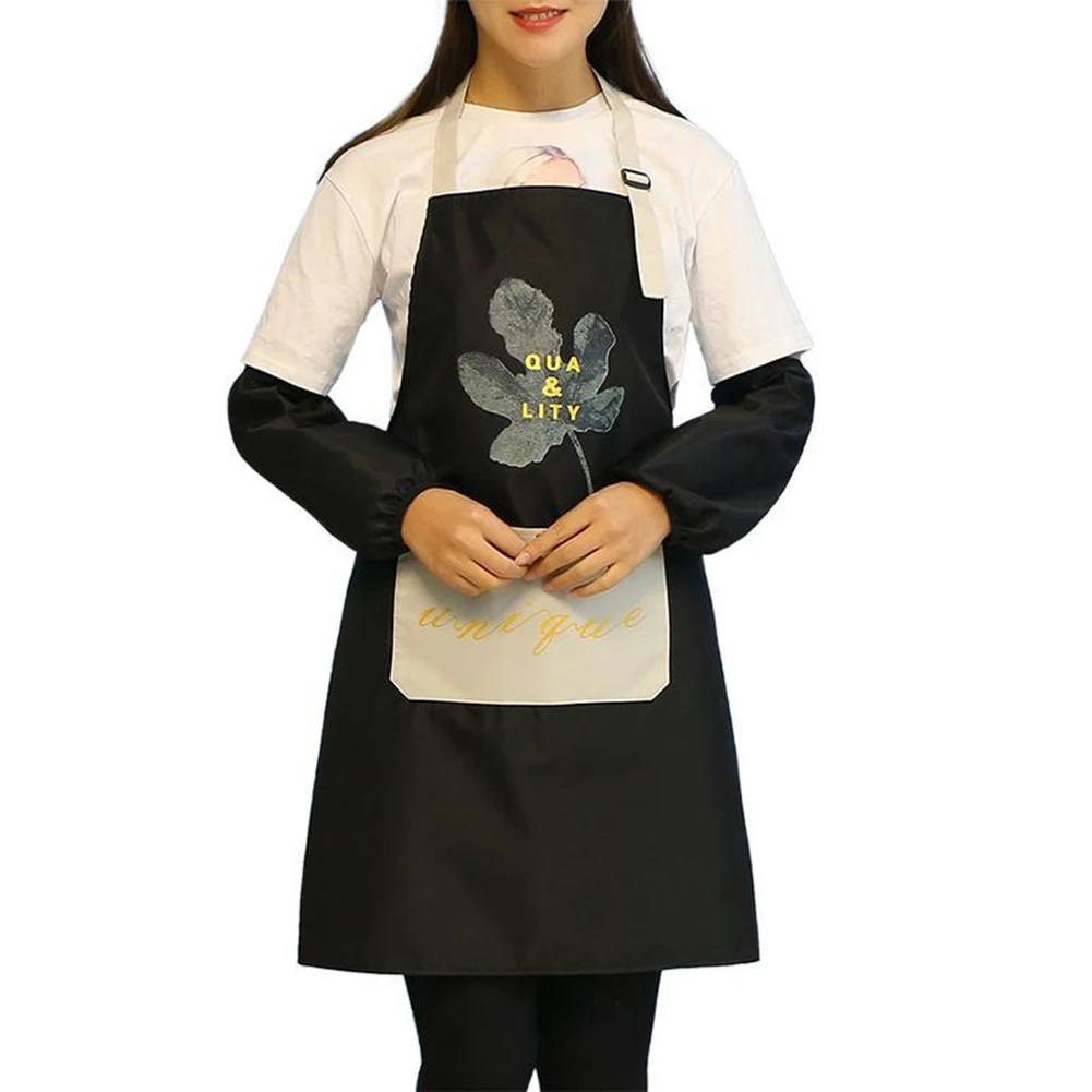 

Adjustable Bib Apron Water Resistant with Large Pocket Cooking Kitchen Aprons for Women Men Kitchen Apron Chef Apron