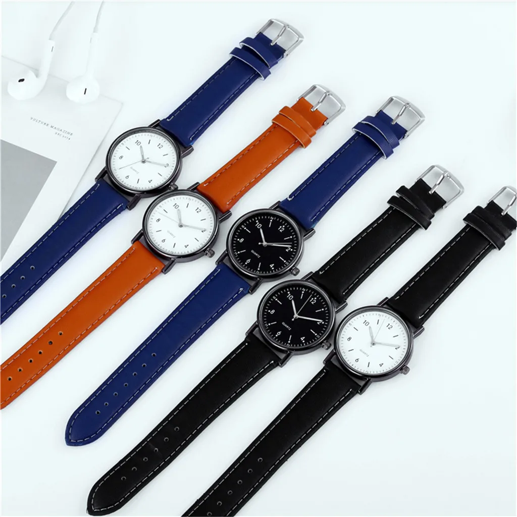 

Women's Quartz Watch High-grade Alloy Case Leather Strap Hot Selling Multi-Color Casual New Elegant cute 05*