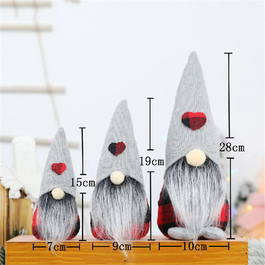 #50 2021 Рождество ручная работа шведская гном кукла украшения выдвижная статуэтка