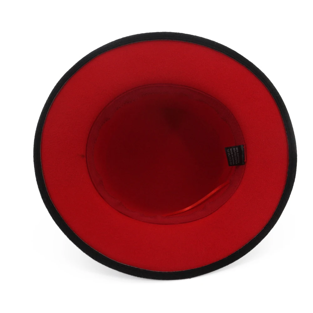 Женская шерстяная шляпка с широкими полями Зимняя вуалью в стиле джазовой церкви