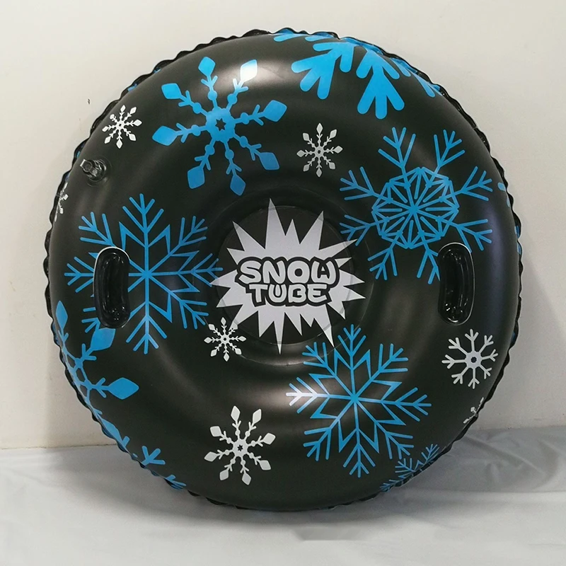 Прочный 1 человек утолщенный нижний надувной буксируемый Снежный сани трубка с 2