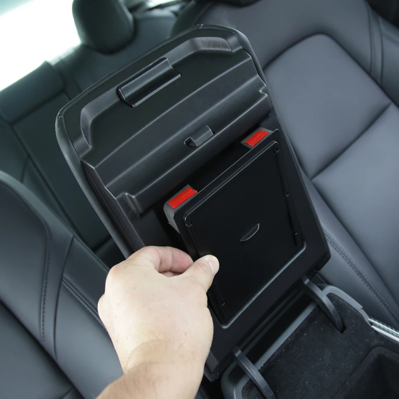 

Suitable For Tesla Model 3 Center Console Storage Box, Dark Arm Storage Box, Suitable For Tesla Model 3 2021 And Auto Parts