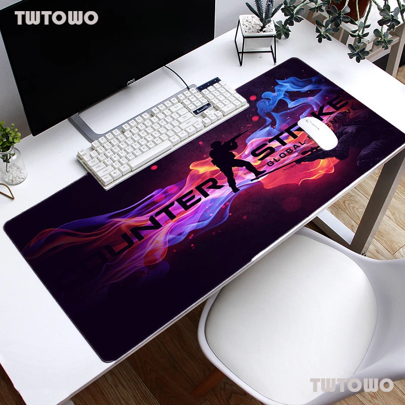 

Large Gaming Mouse Pad Speed Lock-edge Natural Rubber Mousepad Waterproof Game Table Mouse Pad CSGO Dota LOL Player