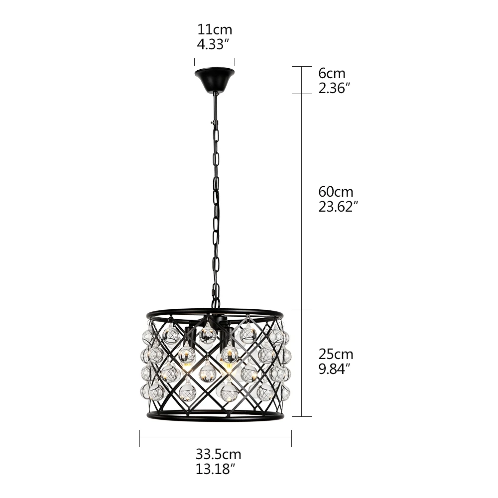 Металлическая Хрустальная цепочка в стиле ар деко с корпусом снаружи люстры для