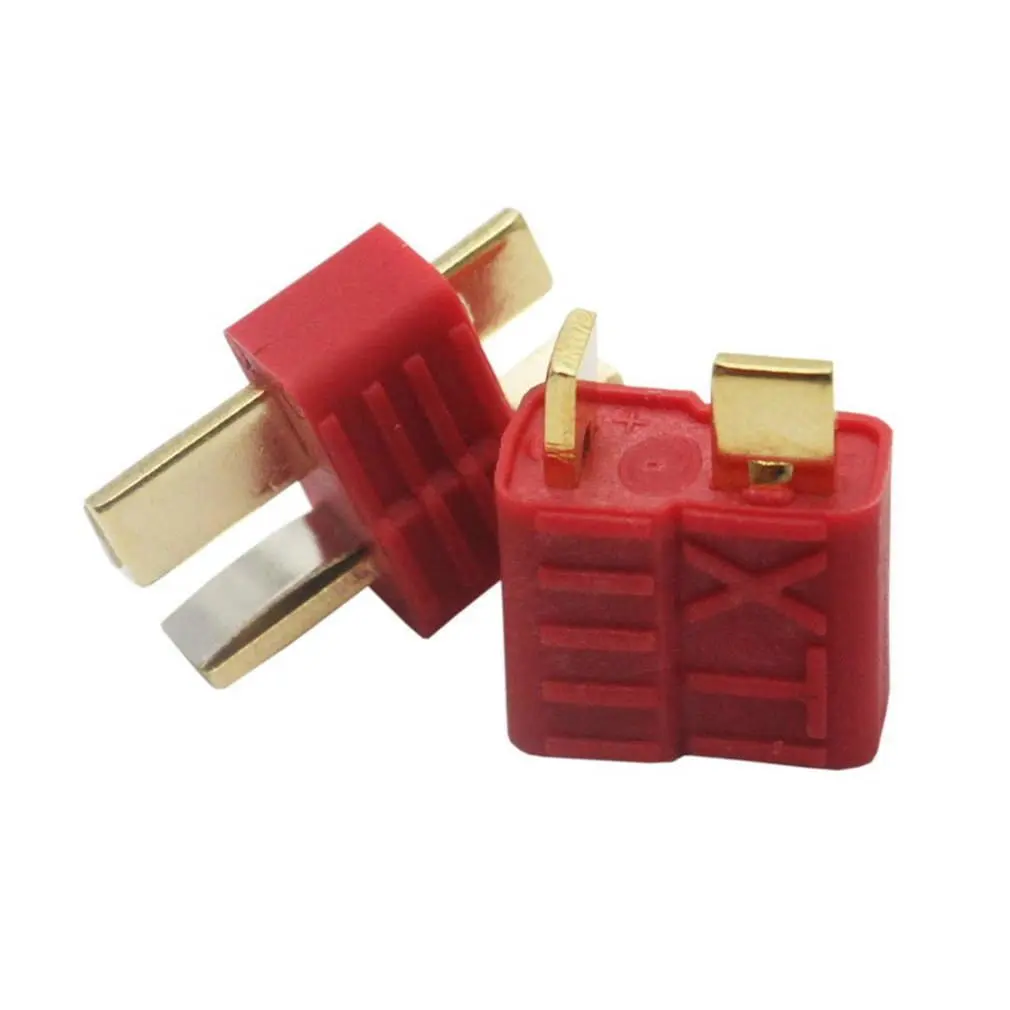 Новый T Plug нескользящий соединитель для Deans RC Lipo Battery Helicopter|Детали и аксессуары| |