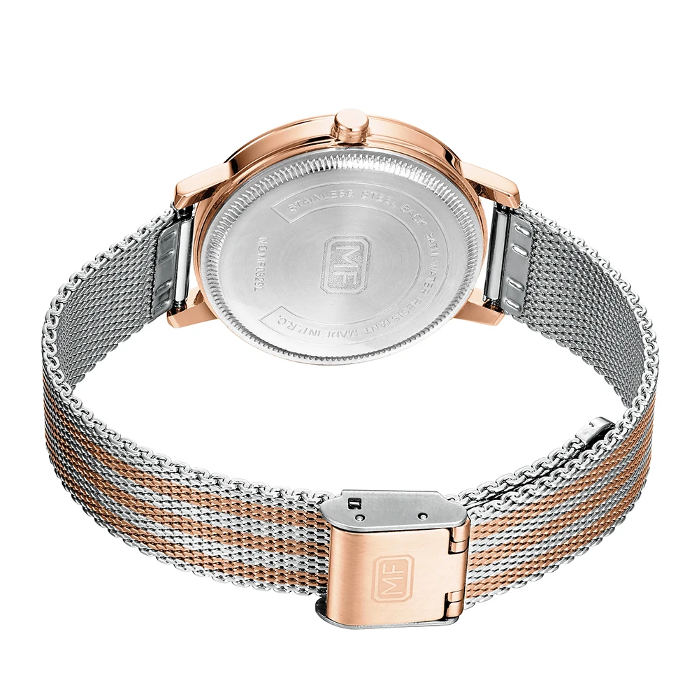 Мини фокус женские часы люксовый бренд модные повседневные кварцевые розовое