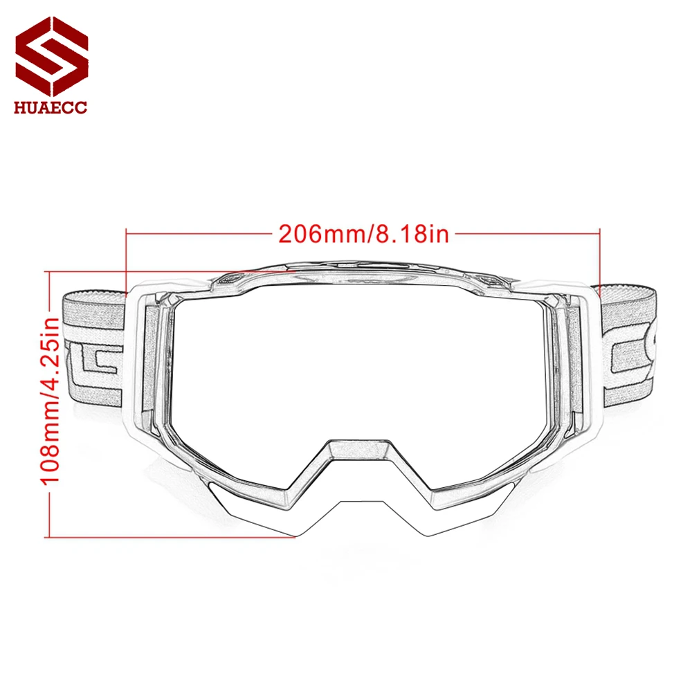 

2020 Professional Motocross Goggles Glasses and Clear Lens for Motorcycle ATV DH MTB Helmet Eye Ware Sunglasses So Cool
