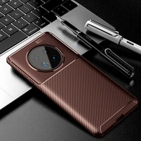 for huawei mate 40 30 20 pro lite p40 30 20 pro lite mate 20x cover luxury shockproof tpu cover carbon fiber silicone phone case
