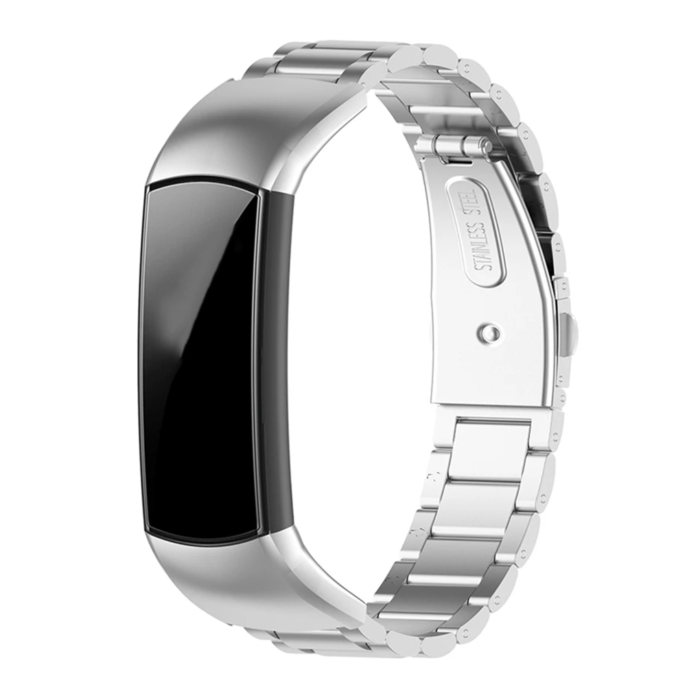 

Suitable for Huawei Honor Bracelet 4 B19/ Honor Bracelet 5 CRS-B19S Three-Bead Stainless Steel Strap