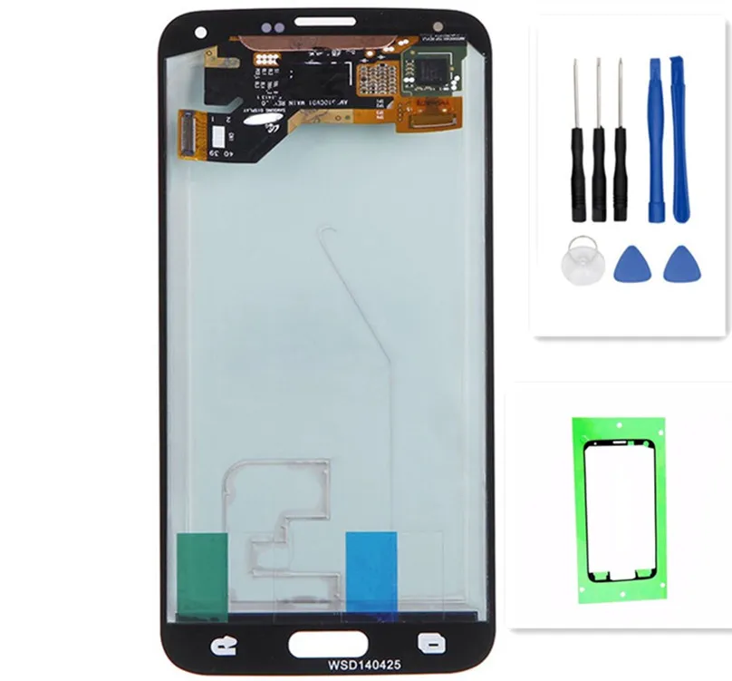 Оригинальный ЖК-дисплей 5 1 дюйма для Samsung Galaxy S5 G900 G900F I9600 с сенсорным экраном и