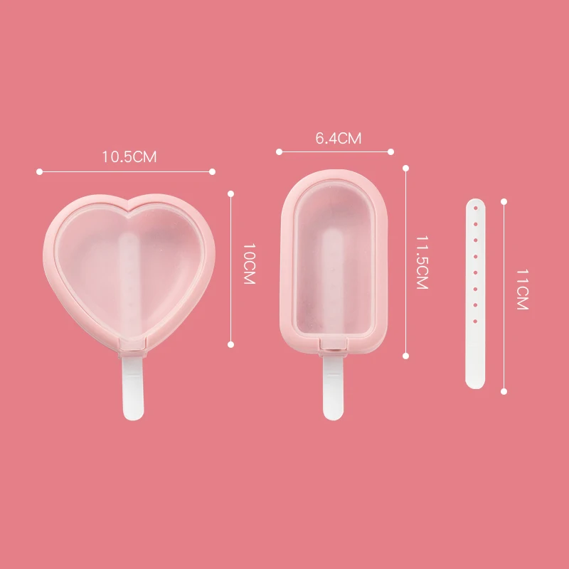 

Homemade DIY Ice Cream Silicone Mold Multiple Colour Summer Popsicle Maker Kitchen Tools Household Food for Children