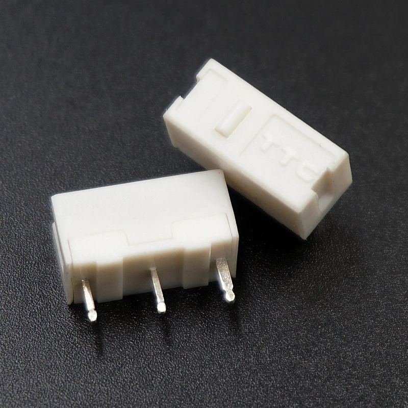 Микропереключатель мыши белый корпус белая точка кнопка подходит для 10 м 20 50