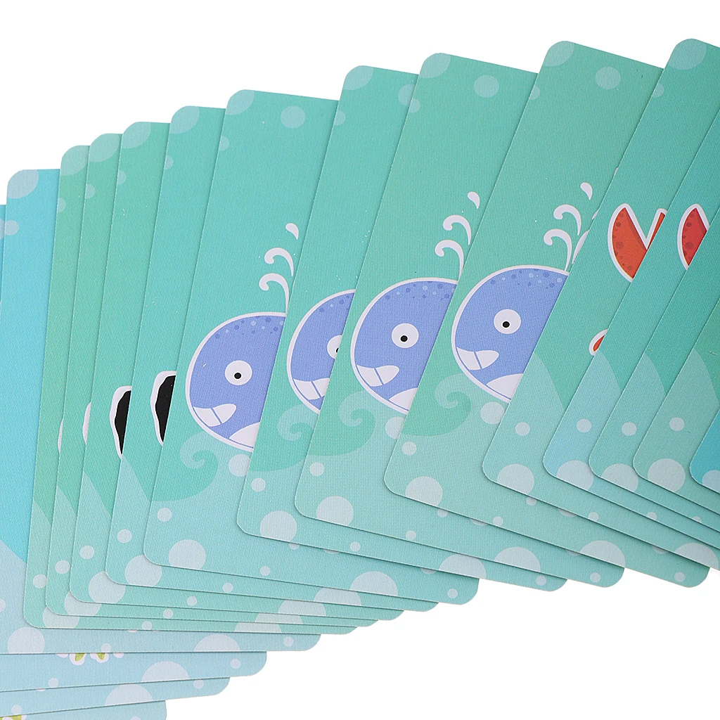 Детские карточные Игры покер карты Go Fish обучающая образовательная игра игрушка |