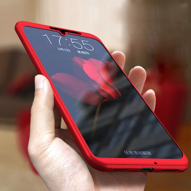 Чехол для телефона Xiaomi Redmi Note 7 pro защитные чехлы с полным покрытием на 360 градусов
