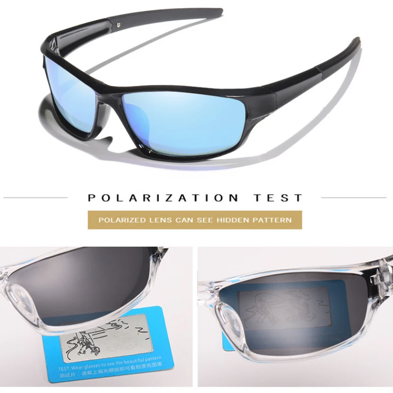 Мужские поляризационные солнцезащитные очки в суперсветильник кой оправе 3 шт. -