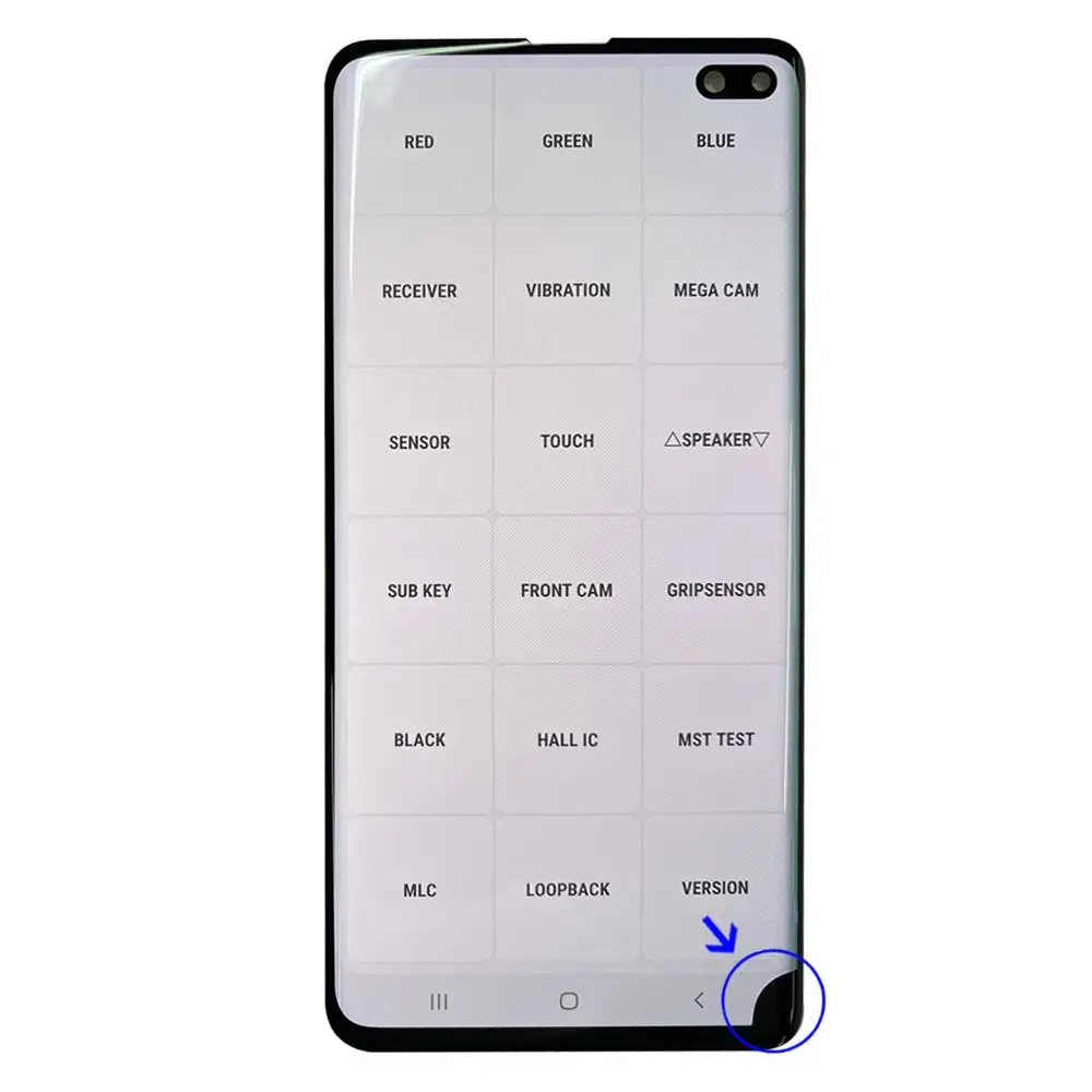 Для Samsung Galaxy S10 plus SM-G9750 G975F ЖК-дисплей сенсорный экран для Ремонт ЖК-дисплея