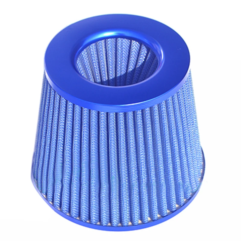 Универсальный 3-дюймовый Автомобильный воздушный фильтр конический Сапун забора