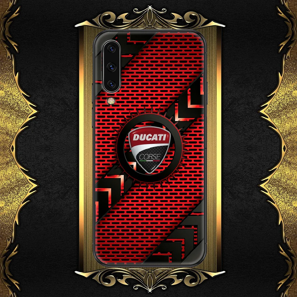 

Ducaties Moto Phone case For Samsung Galaxy A 3 5 7 8 10 20 21 30 40 50 51 70 71 E S 2016 2018 4G black pretty back art funda