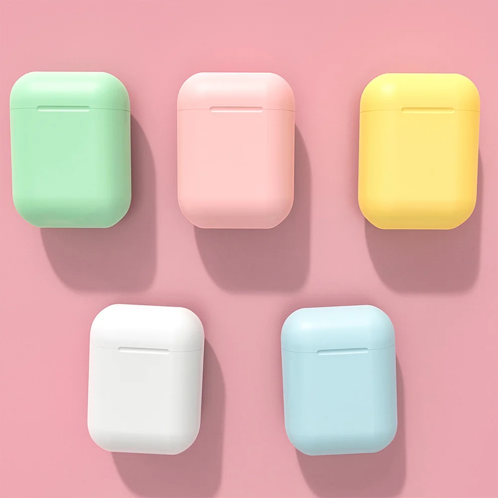 Новинка Inpods12 PK i500 TWS Беспроводные Bluetooth 5 0 наушники с супербасами i12TWS зарядным