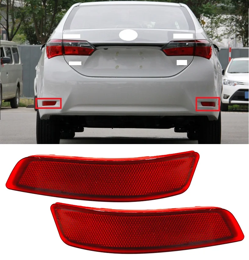 Противотуманная фара Lofty Richy для заднего бампера COROLLA ZRE15 2010 2011 2012 2013 2014 Braker