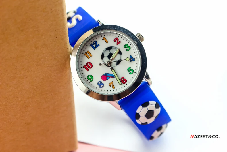 Детский силиконовый 3D свисток для игры в футбол | Наручные часы