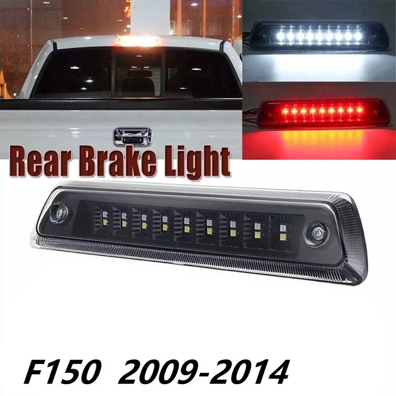 

Прозрачные линзы полный светодиодный задний высокого рычаг третьей 3Rd стоп светильник лампа для Ford F150 F-150 2009-2014