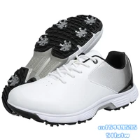 new golf shoes spikes outdoor comfortable golf sneakers men training walking shoes for golfers anti slip walking footwears