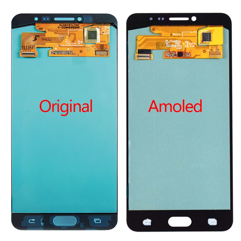 5.7" Original Super AMOLED For SAMSUNG Galaxy C7 C7000 LCD Display Touch Screen Digitizer Replacement Samsung | Мобильные