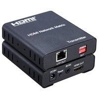hd 1080p 120m hdmi network matrix transmitter receiver support one to one many to many switch splitter hdmi extender pc to tv
