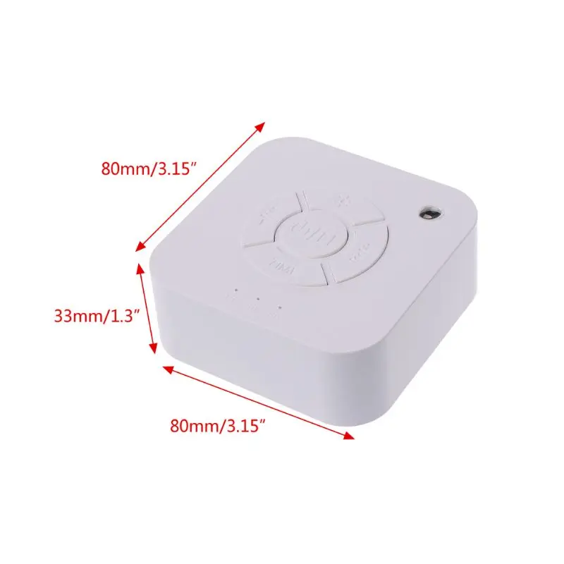 

White Noise Machine USB Rechargeable Timed Shutdown Sleep Sound Machine For Sleeping & Relaxation For Baby Adult Drop shipping