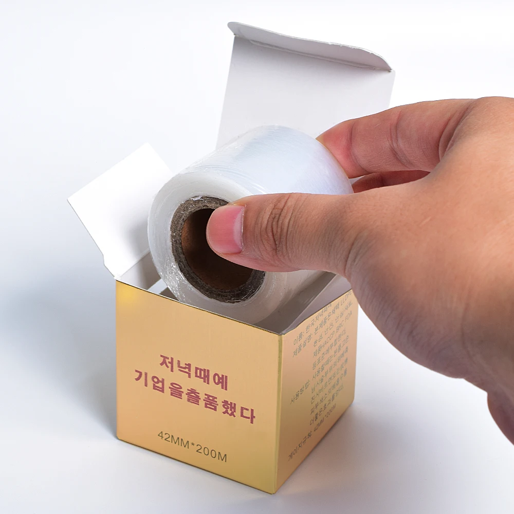 Бесплатная доставка пластиковые обертки для микроблейдинга 42 мм * 200 м