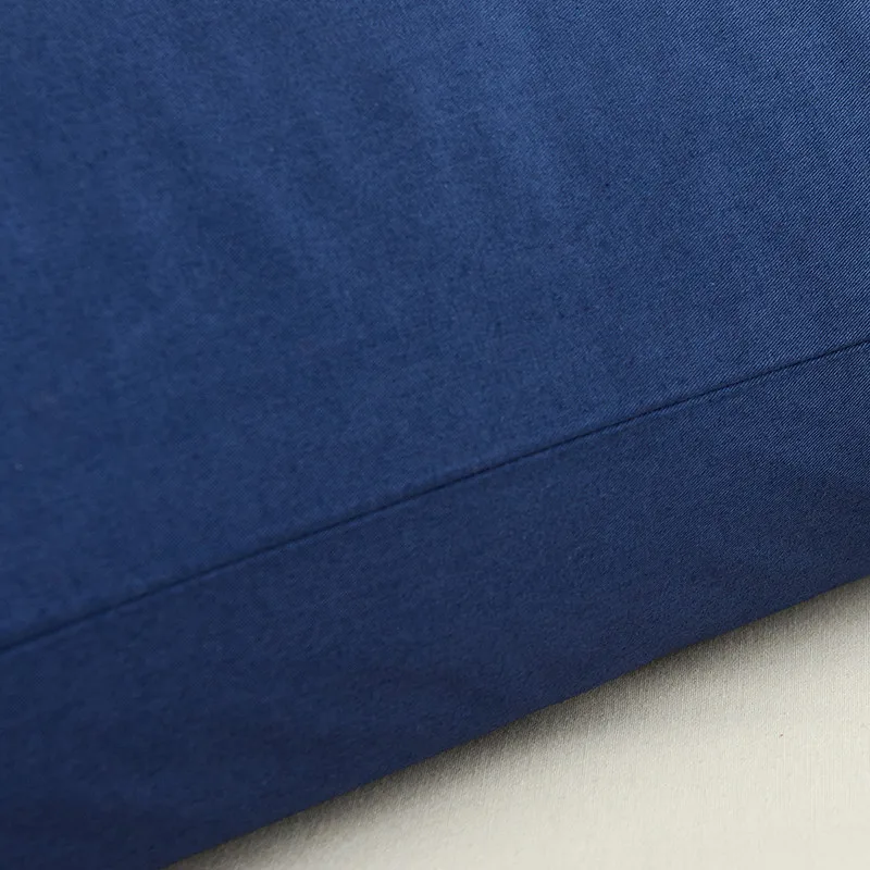 

100% Cotton Pillow Case Solid Color Bed Pillowcases Standard Pillow Cover Bedding Bedroom Multi-size