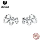 Женские витые серьги из серебра 925 пробы, EFE085