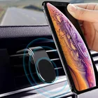 Магнитный автомобильный держатель для телефона iPhone 12, 11 Pro Max, X R, Samsung S20, металлический магнитный кронштейн для навигации в автомобиле, подставка с вращением на 360 градусов