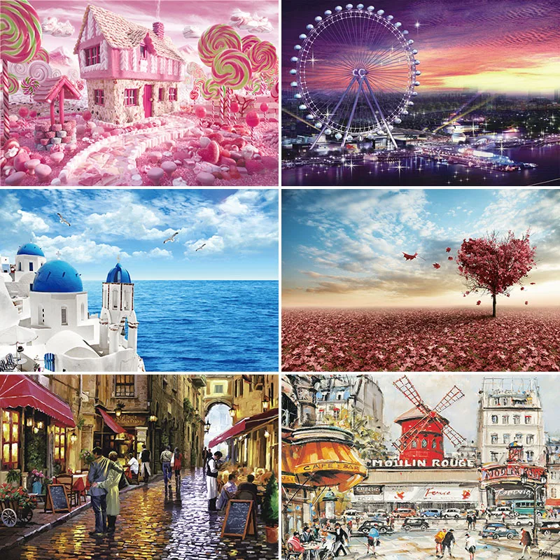 

Puzzle 1000 Pieces Jigsaw s For Adults Paper Quality Assembling Games Childrens Kids Educational Toy Christmas Gift