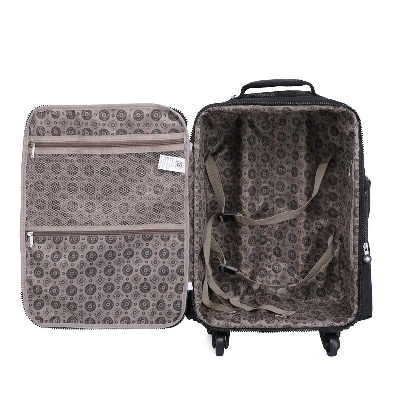 Универсальный дорожный деловой чемодан на колесиках нейлоновая дорожная