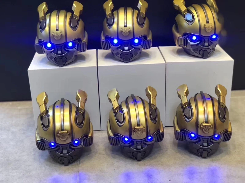 Bumblebee cassa Bluetooth динамик мини Трансформаторы Рождественский подарок для детей светодиодный мигающий свет BT boombox hoporler для детей