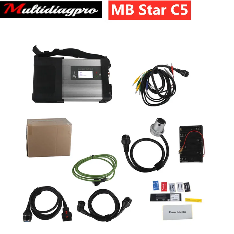 V2020.9 HDD MB SD C5 STAR Connect Compact 5 (лучше чем C4) Диагностика с WIFI для автомобилей и