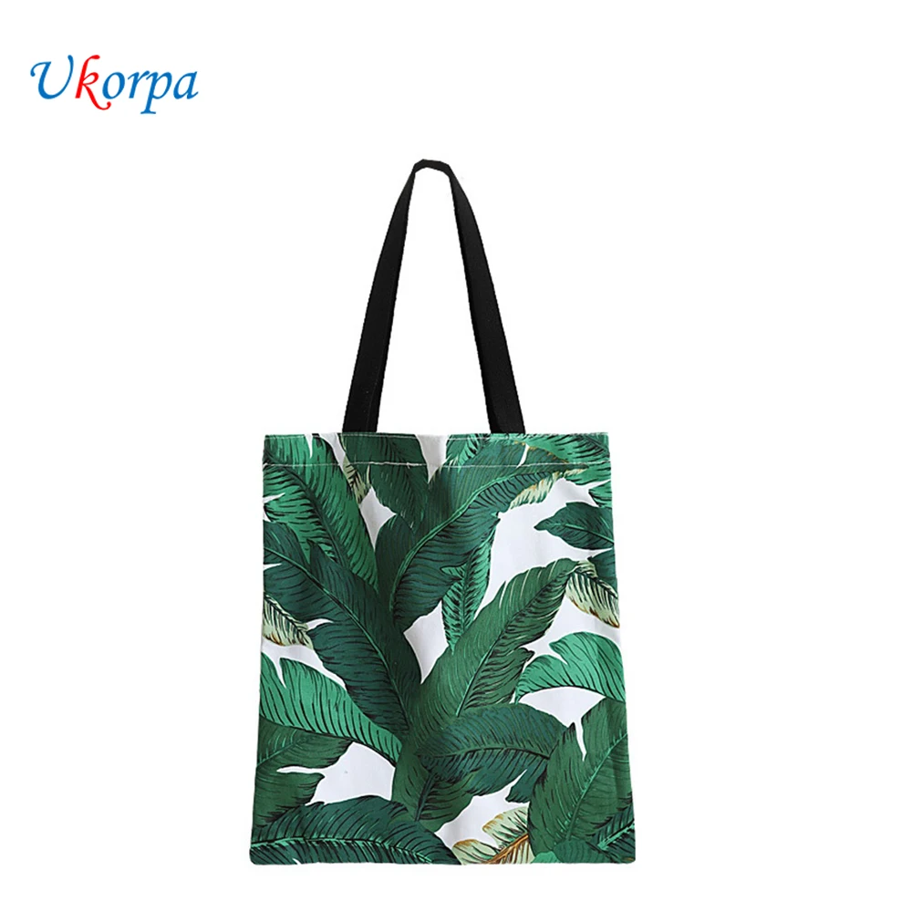 Женская Повседневная сумка для покупок тканевая Наплечная Сумка вместительная