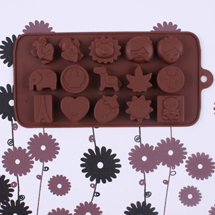 15 силиконовая форма с отверстиями шоколадная ледяная башня троянцы Лев детская