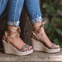 womens ladies sandals casual fashion peep toe wedges platforms fish mouth buckle summer casual roman sandals shoes 2021